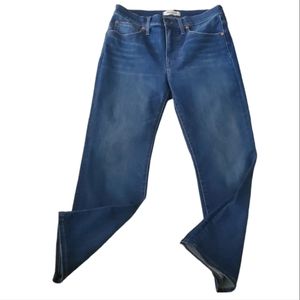 Madewell Cali-Demi Boot woman's blue jeans size 28
